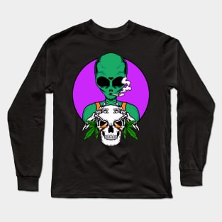 HIGH ALIEN Long Sleeve T-Shirt